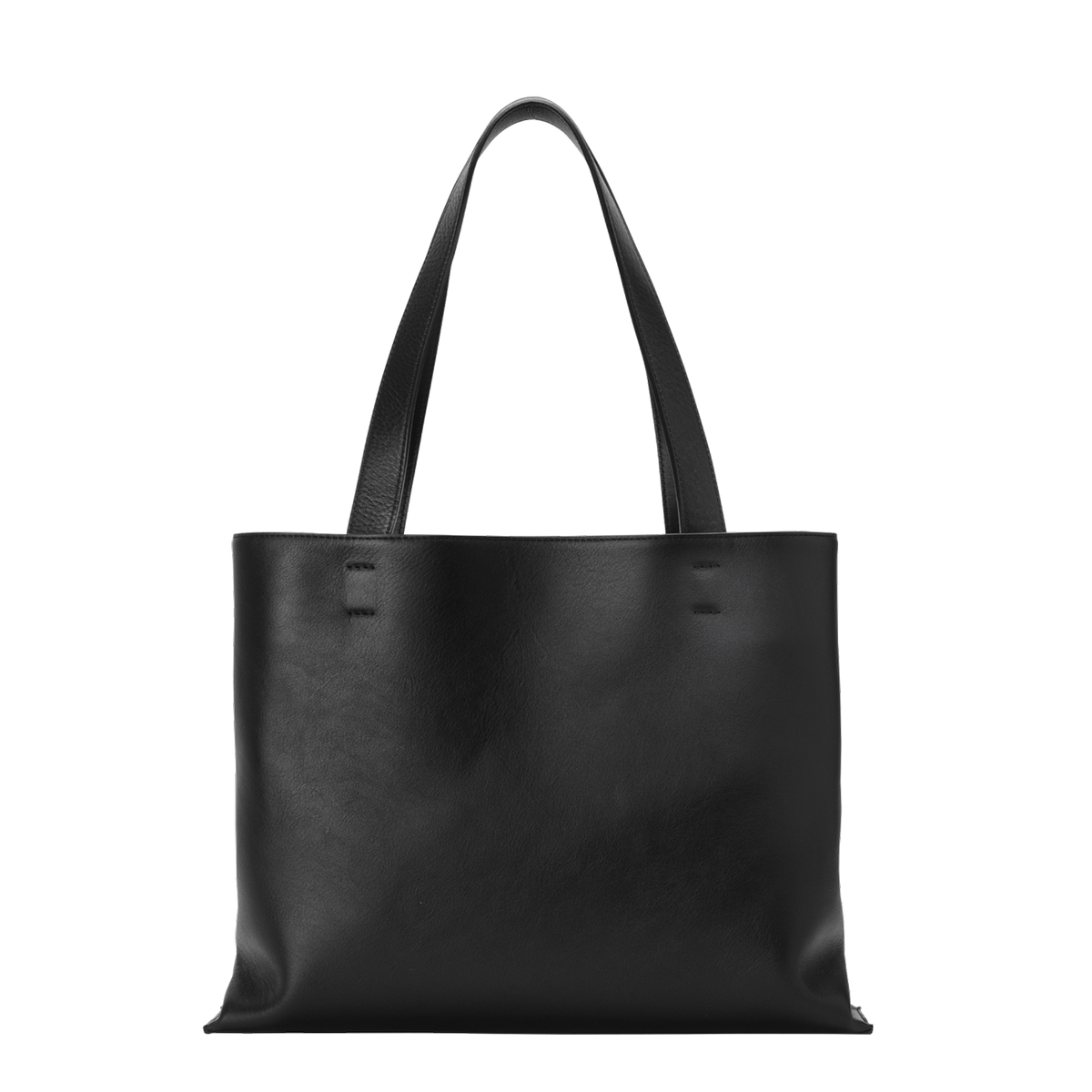 material.calm-grain-leather-shinome Shinome Tote in Black Made in Japan