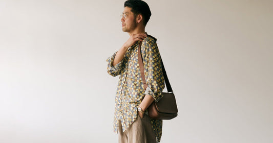 Urban Ease:  Elevated Shoulder Bag Styles with Tetsuaki Miyamoto