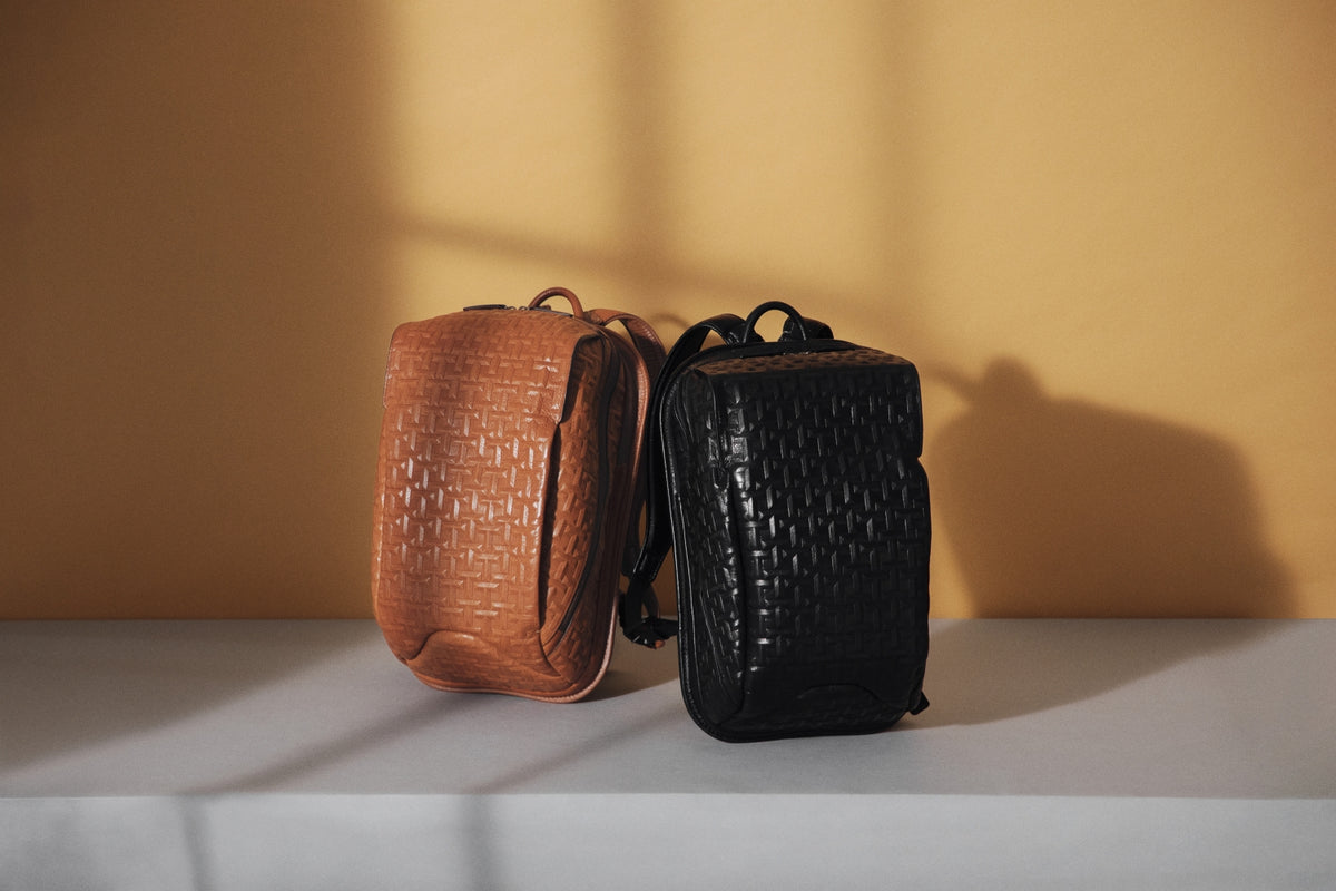 TSUCHIYA Legacy Backpack on display, highlighting its timeless design and craftsmanship.