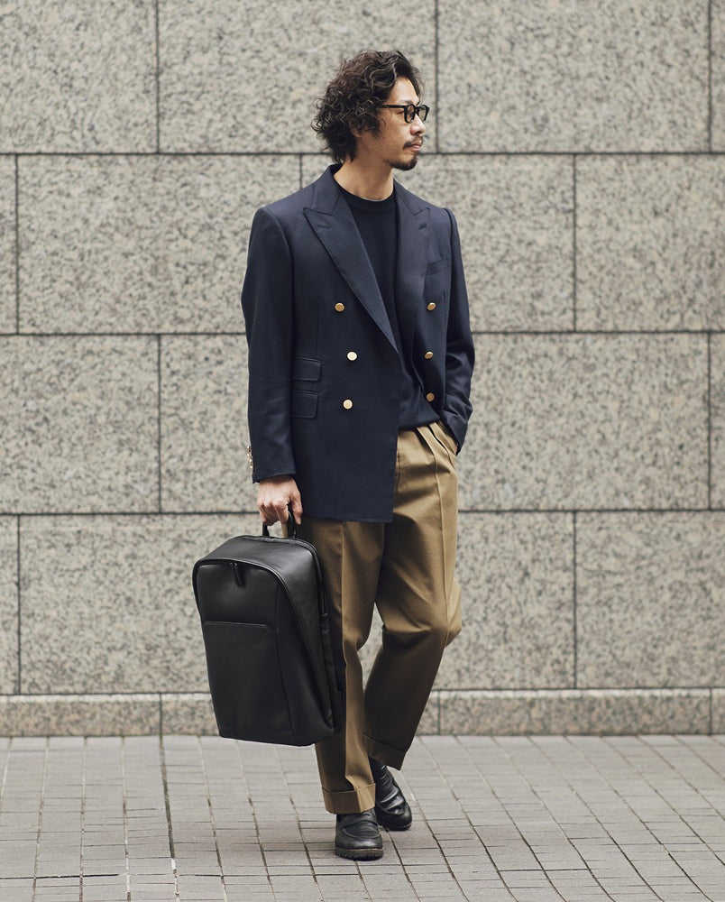 The Leather Backpack