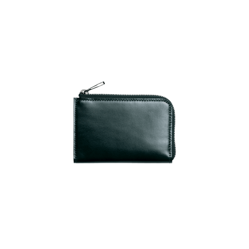 Cordovan Gusseted L Zip Wallet