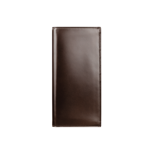 Cordovan Vertical Long Wallet
