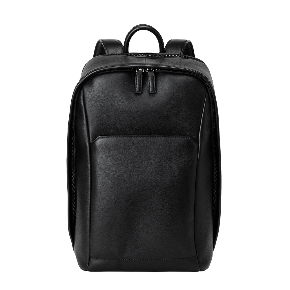 Steerhide  Vainno Round Backpack  Waterproof in Black Made in Japan