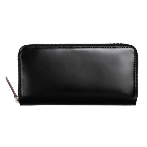 Cordovan Zip Long Wallet