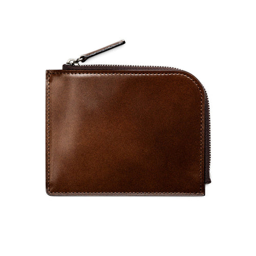 Cordovan L Zip Wallet